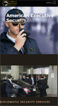 Mobile Screenshot of americanexecutivesecurity.com